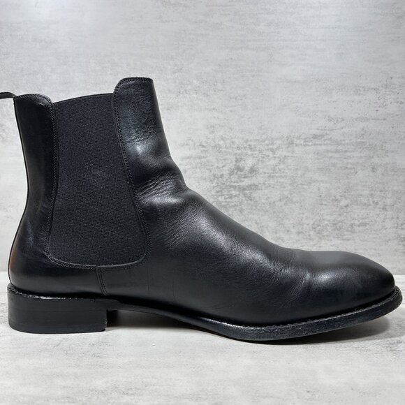 Beckett Simonon Bolton Leather Chelsea Boots - Men's Size 10.5 - Black - Picture 2 of 12